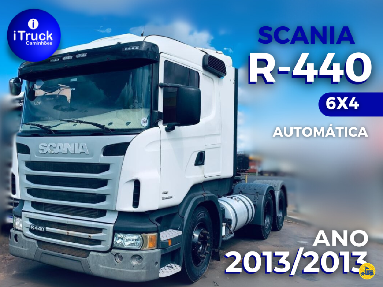 CAMINHAO SCANIA SCANIA R440 Cavalo Mecânico Cavalo 6x4 iTruck Caminhões VITORIA ESPÍRITO SANTO ES